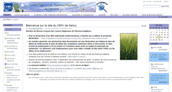 Desktop Screenshot of crpv.chu-nancy.fr