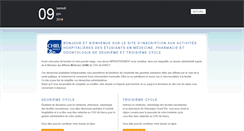 Desktop Screenshot of etudes-medicales.chu-nancy.fr